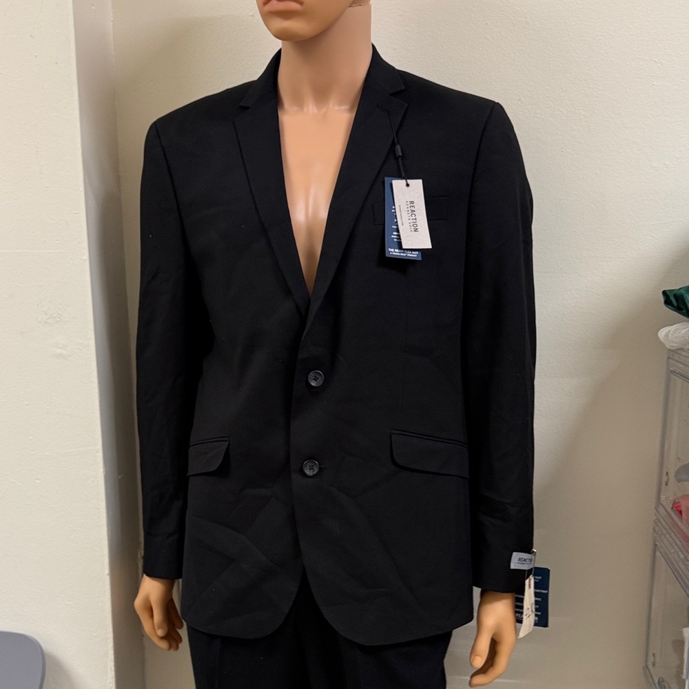Kenneth Cole Reaction Classic Black Suit